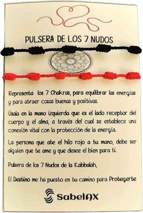 que significa la pulsera de 7 nudos roja|Pulsera roja 7 nudos: Porque es tan famosa y cómo。